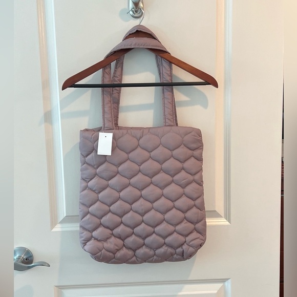 J.CREW MINI NYLON QUILTED TOTE BAG - Picture 4 of 14